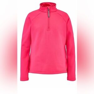 The Spyder Girls' Savona Zip T-Neck pullover